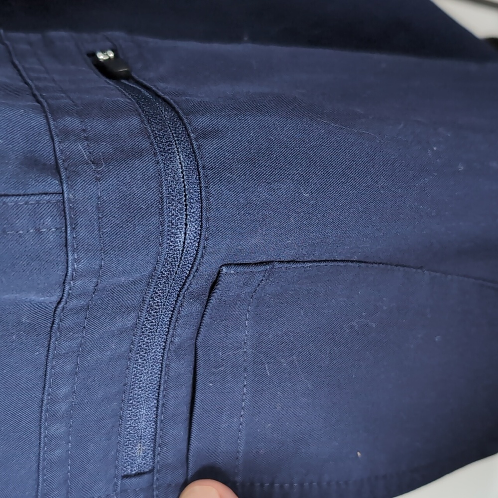 FIGS Women's Navy Yola Scrub Pants – High Waisted 11 Pockets Size Medium - Picture 3 of 8